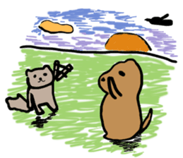 PDOG~Prairie dog~ sticker #323324