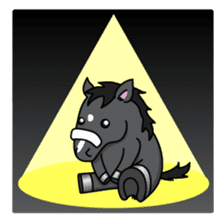 Brothers horse story sticker #323664