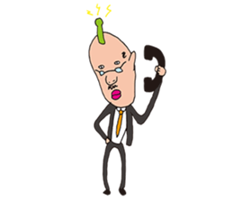 Alien Chief clerk sticker #323865