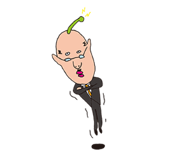 Alien Chief clerk sticker #323869