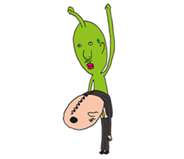 Alien Chief clerk sticker #323878