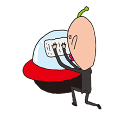 Alien Chief clerk sticker #323885