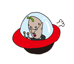 Alien Chief clerk sticker #323886