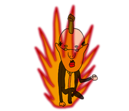 Alien Chief clerk sticker #323892