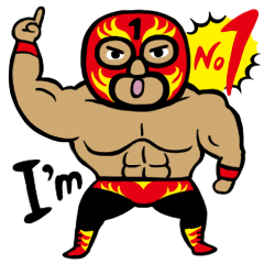 Mask wrestler No.1