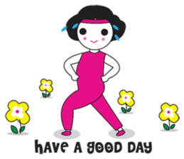 INNIE: WORK-OUT sticker #323987
