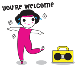 INNIE: WORK-OUT sticker #323995