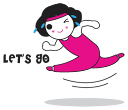 INNIE: WORK-OUT sticker #323996
