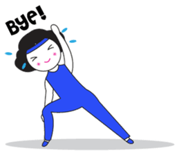 INNIE: WORK-OUT sticker #323999