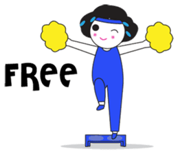 INNIE: WORK-OUT sticker #324001