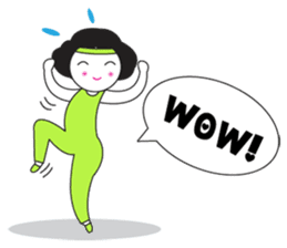 INNIE: WORK-OUT sticker #324006