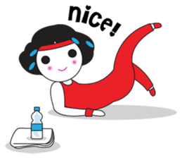 INNIE: WORK-OUT sticker #324011