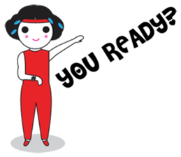 INNIE: WORK-OUT sticker #324013