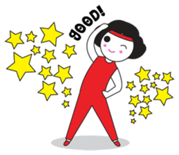 INNIE: WORK-OUT sticker #324014