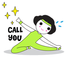 INNIE: WORK-OUT sticker #324015