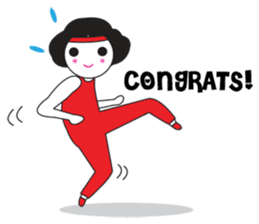 INNIE: WORK-OUT sticker #324021