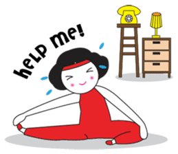 INNIE: WORK-OUT sticker #324022