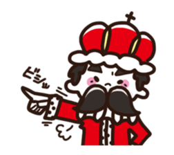 Funny kingdom in kyoto sticker #324238