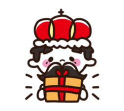 Funny kingdom in kyoto sticker #324239