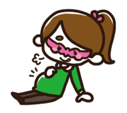 Funny kingdom in kyoto sticker #324240