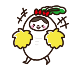 Funny kingdom in kyoto sticker #324244