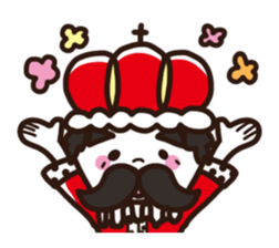 Funny kingdom in kyoto sticker #324245