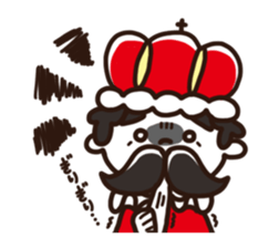 Funny kingdom in kyoto sticker #324250