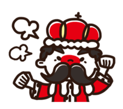 Funny kingdom in kyoto sticker #324259