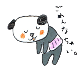 haramaki panda sticker #324509