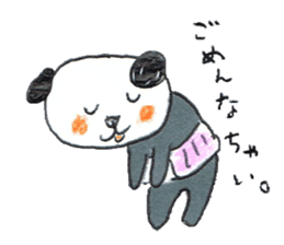 haramaki panda sticker #324509