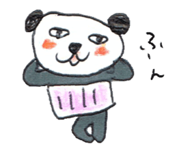 haramaki panda sticker #324514
