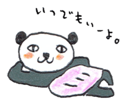haramaki panda sticker #324518