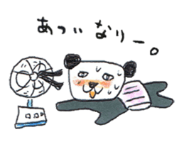 haramaki panda sticker #324527