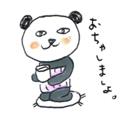 haramaki panda sticker #324528