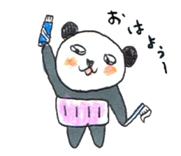 haramaki panda sticker #324539