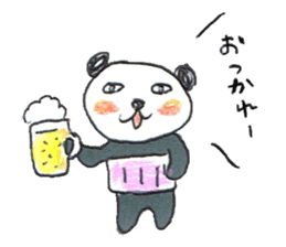 haramaki panda sticker #324541