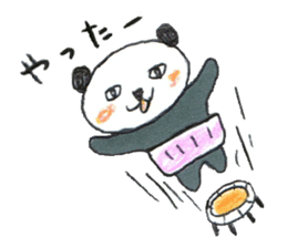 haramaki panda sticker #324544