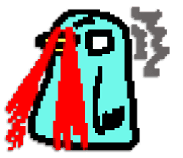 P.P. birdie sticker #324563