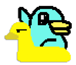 P.P. birdie sticker #324573