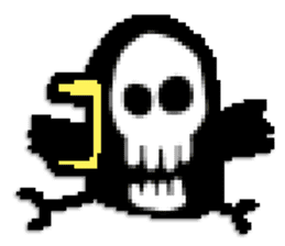 P.P. birdie sticker #324582