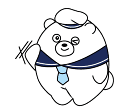 whitebear sticker #324741