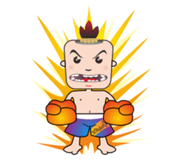 FIGHTING KID [NONG KANOMTOM] sticker #325873