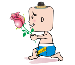 FIGHTING KID [NONG KANOMTOM] sticker #325893