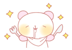 Marshmallow animals sticker #325953