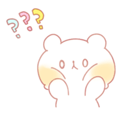 Marshmallow animals sticker #325978