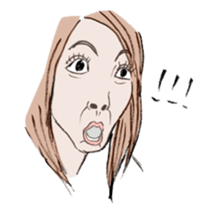 girls' talk sticker #326026