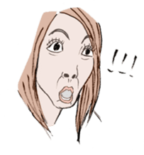 girls' talk sticker #326026