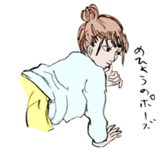 girls' talk sticker #326027