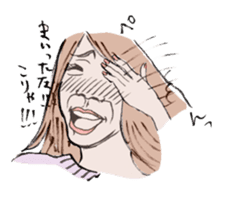 girls' talk sticker #326031