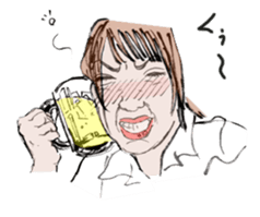 girls' talk sticker #326033
